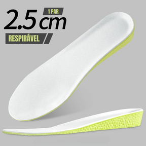 Palmilha Ortopédica PopCorn - Aumenta Altura até 6cm