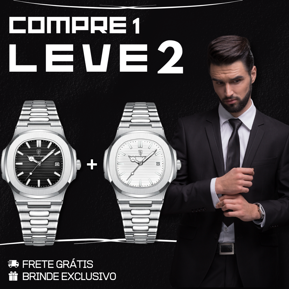 Relógio Iron Men Precision Elite Masculino (ÚLTIMAS UNIDADES)