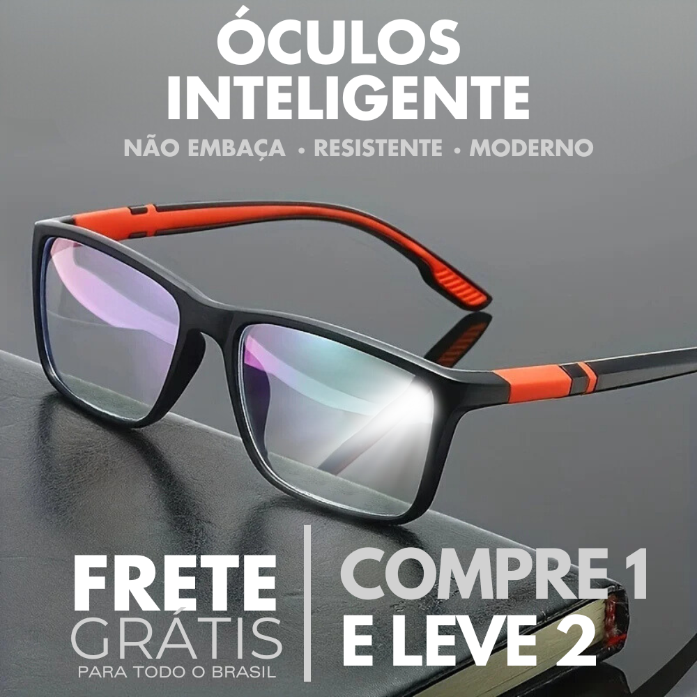 Óculos Polar Vision de Leitura Multifocal com Lentes Inteligentes