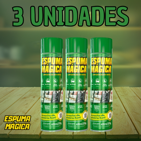 Espuma Mágica de Limpeza [Air Fryer, Panela, Banco, Sofá] 400ml