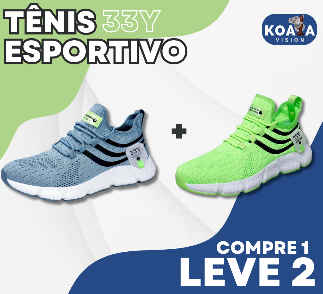 Tênis Esportivo Respirável e Confortável - Ultra Pro [COMPRE 1 LEVE 2]