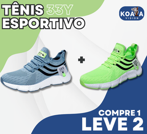 Tênis Esportivo Respirável e Confortável - Ultra Pro [COMPRE 1 LEVE 2]