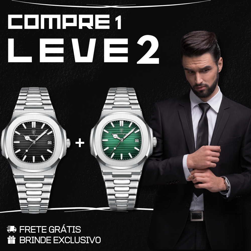 Relógio Iron Men Precision Elite Masculino (ÚLTIMAS UNIDADES)