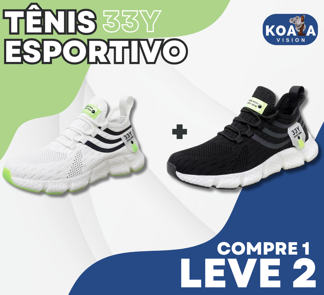 Tênis Esportivo Respirável e Confortável - Ultra Pro [COMPRE 1 LEVE 2]