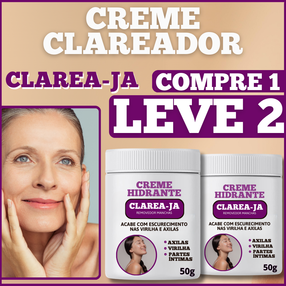 CREME CLAREADOR CORPORAL PARA PARTES ÍNTIMAS [COMPRE 1 LEVE 2]