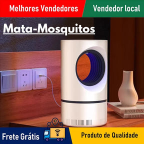 Armadilha Killer Mata Mosquito Pernilongo Inseto Led 12v
