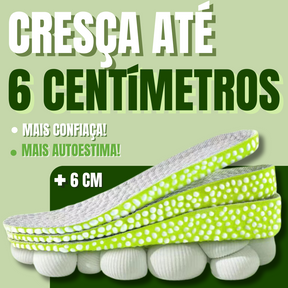 Palmilha Ortopédica PopCorn - Aumenta Altura até 6cm