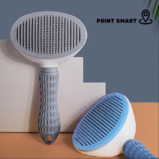 Escova Autolimpante para Remoção de Pelo de Gato e Cães - Point Smart