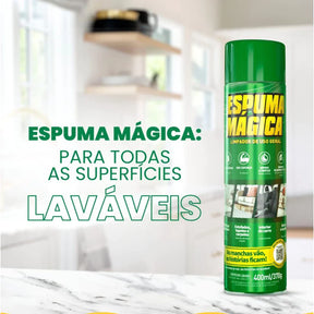 Espuma Mágica de Limpeza [Air Fryer, Panela, Banco, Sofá] 400ml