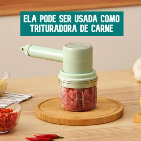 Mini Batedeira Portátil com 3 Velocidades